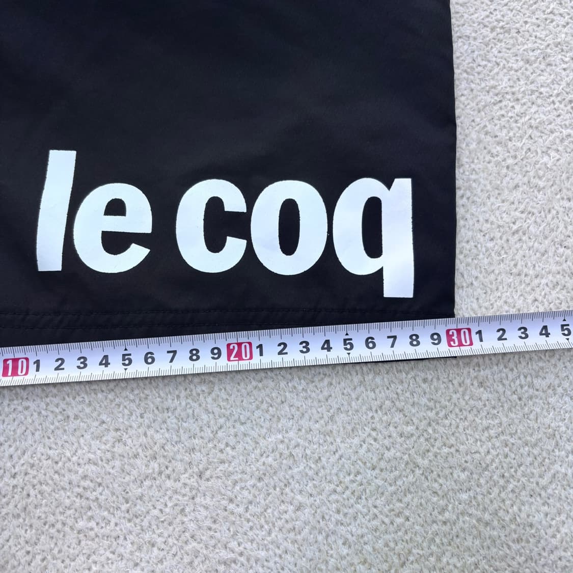 2XL 르꼬끄 스포르티브 블랙 반바지 0515E 상품이미지8