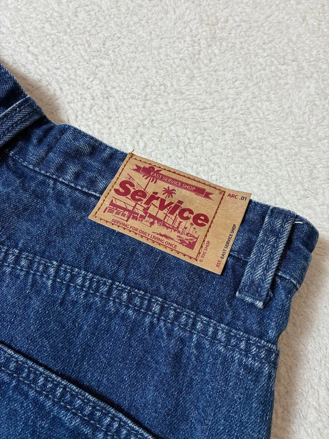 이스트서비스샵 벌룬 데님 팬츠 PN7784 상품이미지7