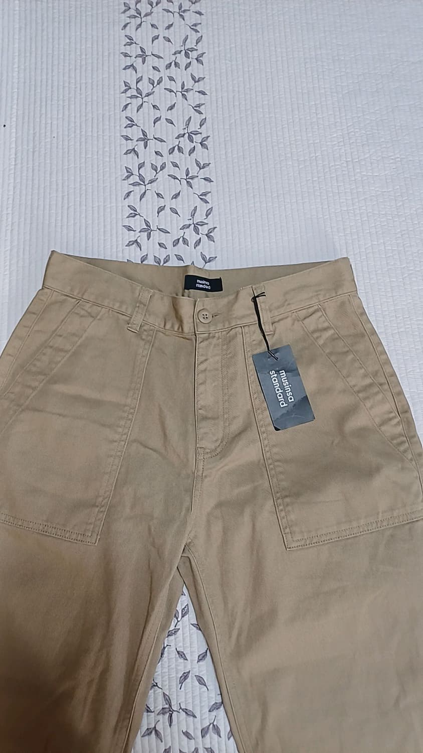 무신사 미사용 퍼티그팬츠 31인치 기장106 상품이미지4