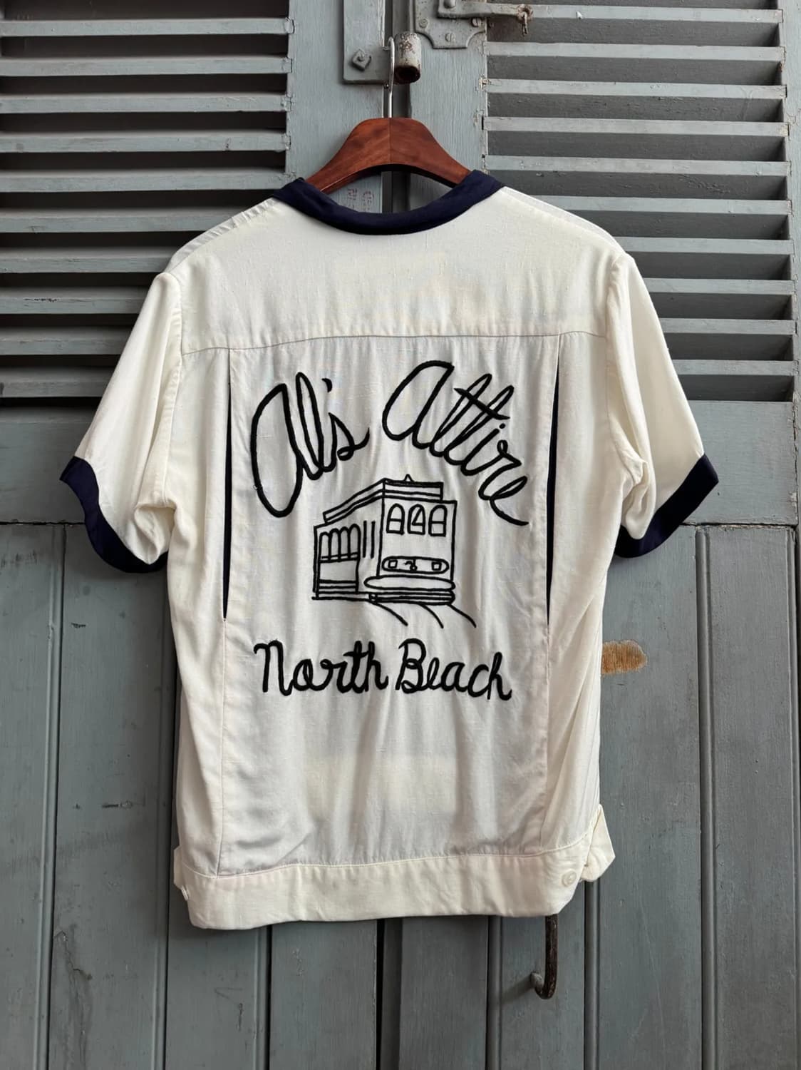 [M]빔스플러스 핸드 테일러드 North Beach 볼링 셔츠 상품이미지1