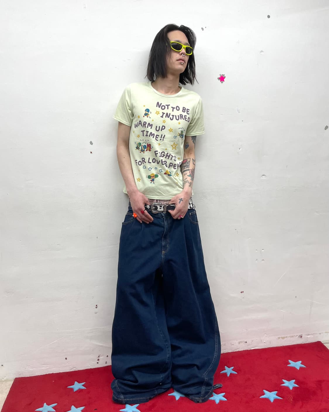Rough Star Baby Green T-shirt  상품이미지5