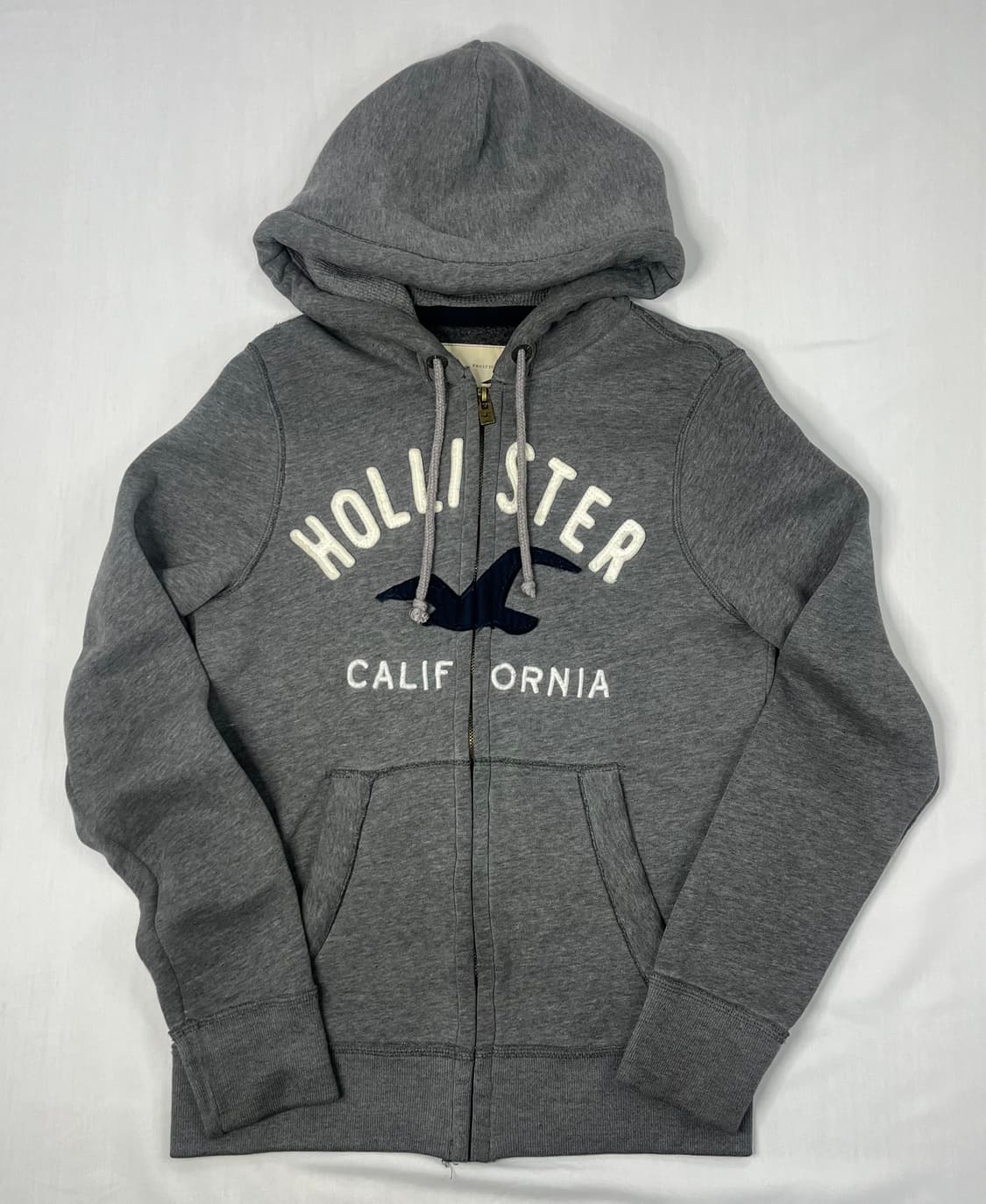 홀리스터 후드집업 그레이 상품이미지1