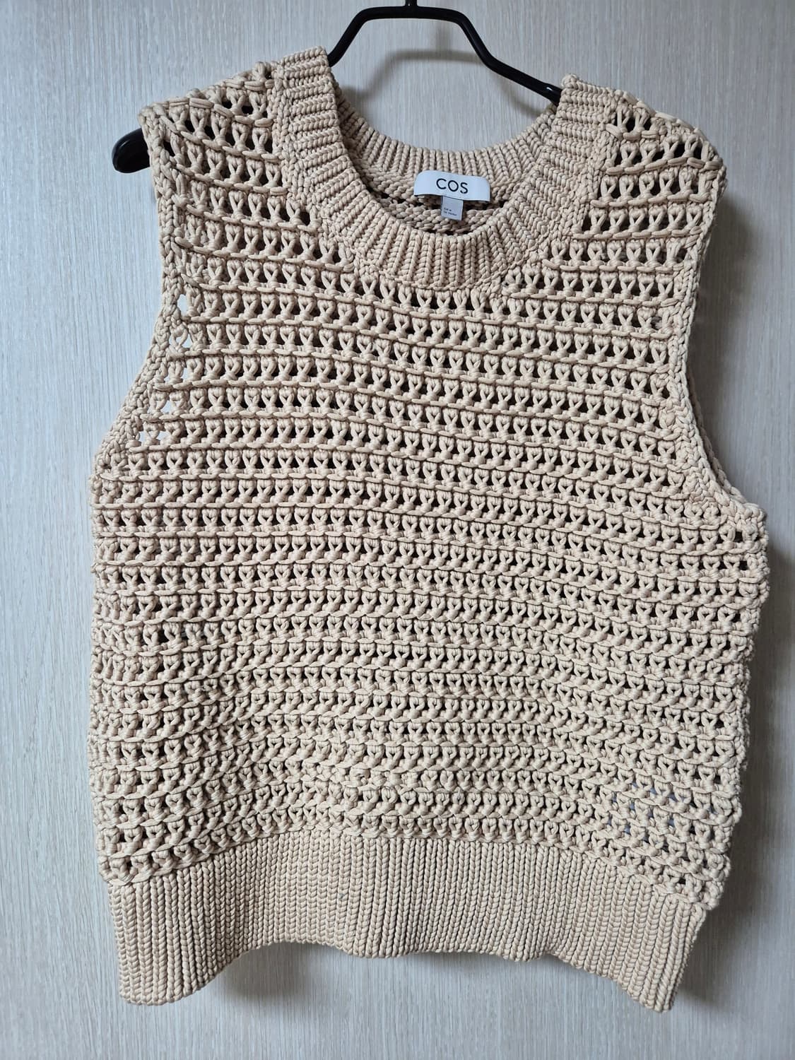 COS 코스 크로셰  청키 니트 베스트 상품이미지2