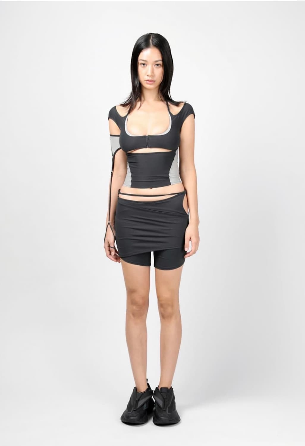 혜인서 랩쇼츠 wrapshorts (뉴진스 해린 쿠키 착용) 상품이미지1