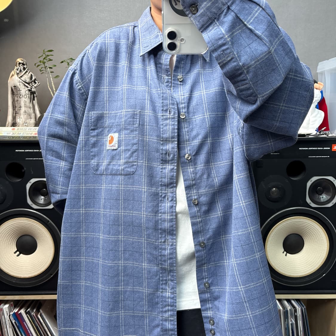 칼하트체크셔츠 상품이미지1