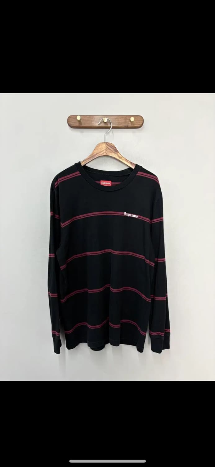 슈프림 멀티컬러 스트라이프 롱슬리브 H2506 상품이미지2