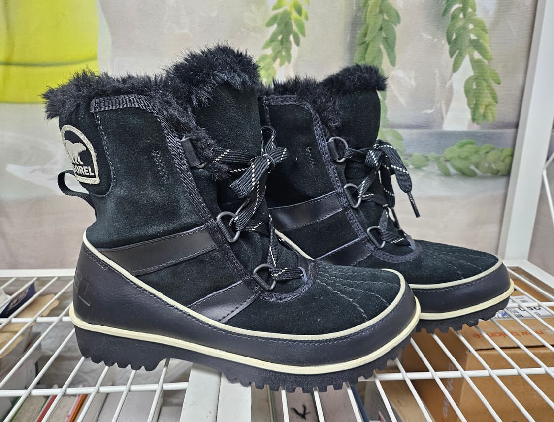 소렐 여성 방한부츠 225 티볼리 스웨이드 방한화 털 앵클부츠 LB62 상품이미지3