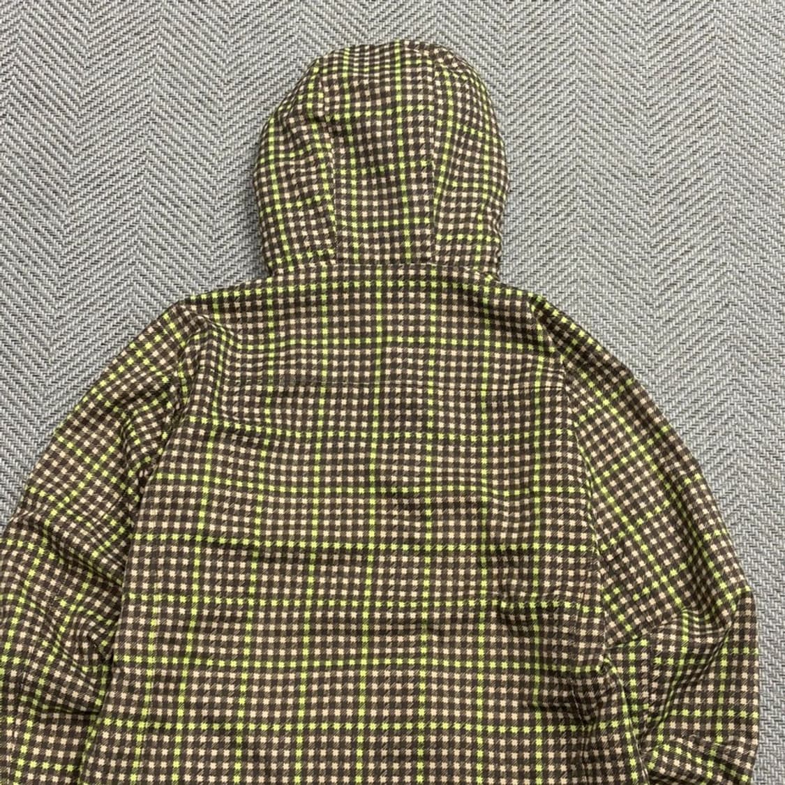 휠라 체크 후드 바람막이 v1799 상품이미지4