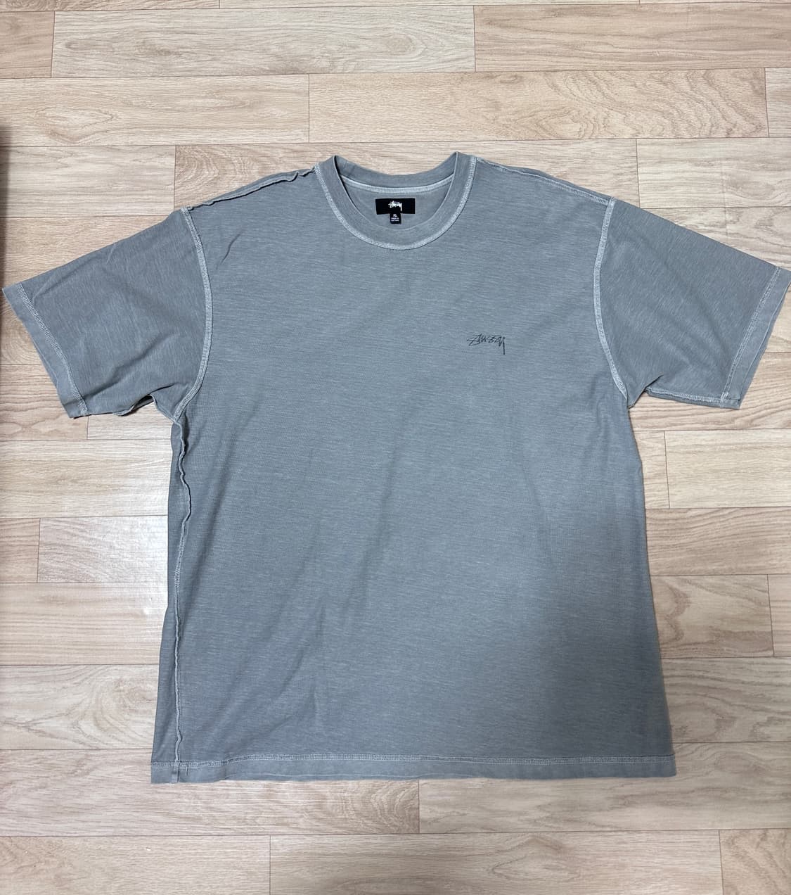 [XL]스투시 레이지 티셔츠 그레이 상품이미지2