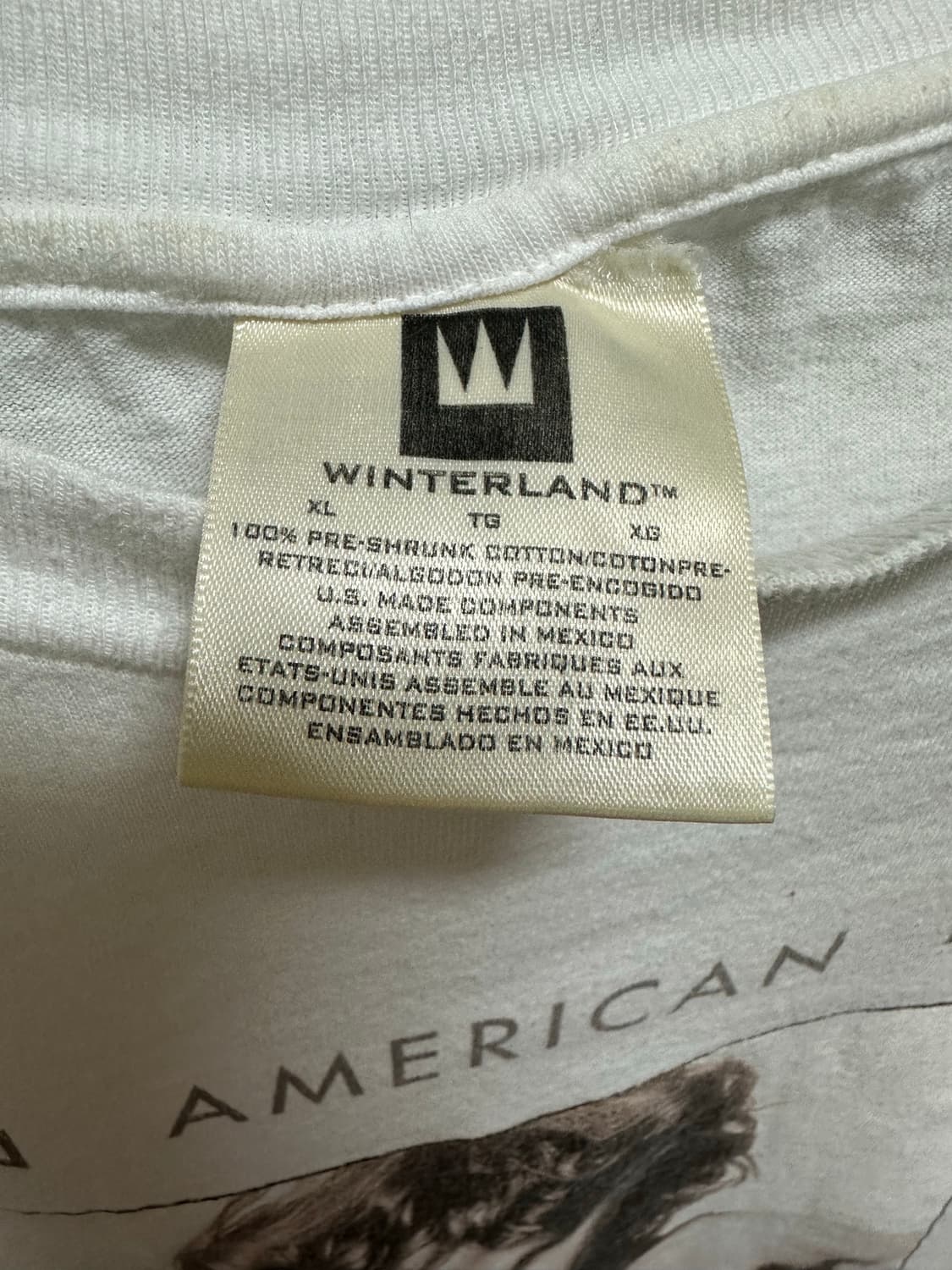 짐모리슨 빈티지 밴드티 XL winterland 상품이미지4