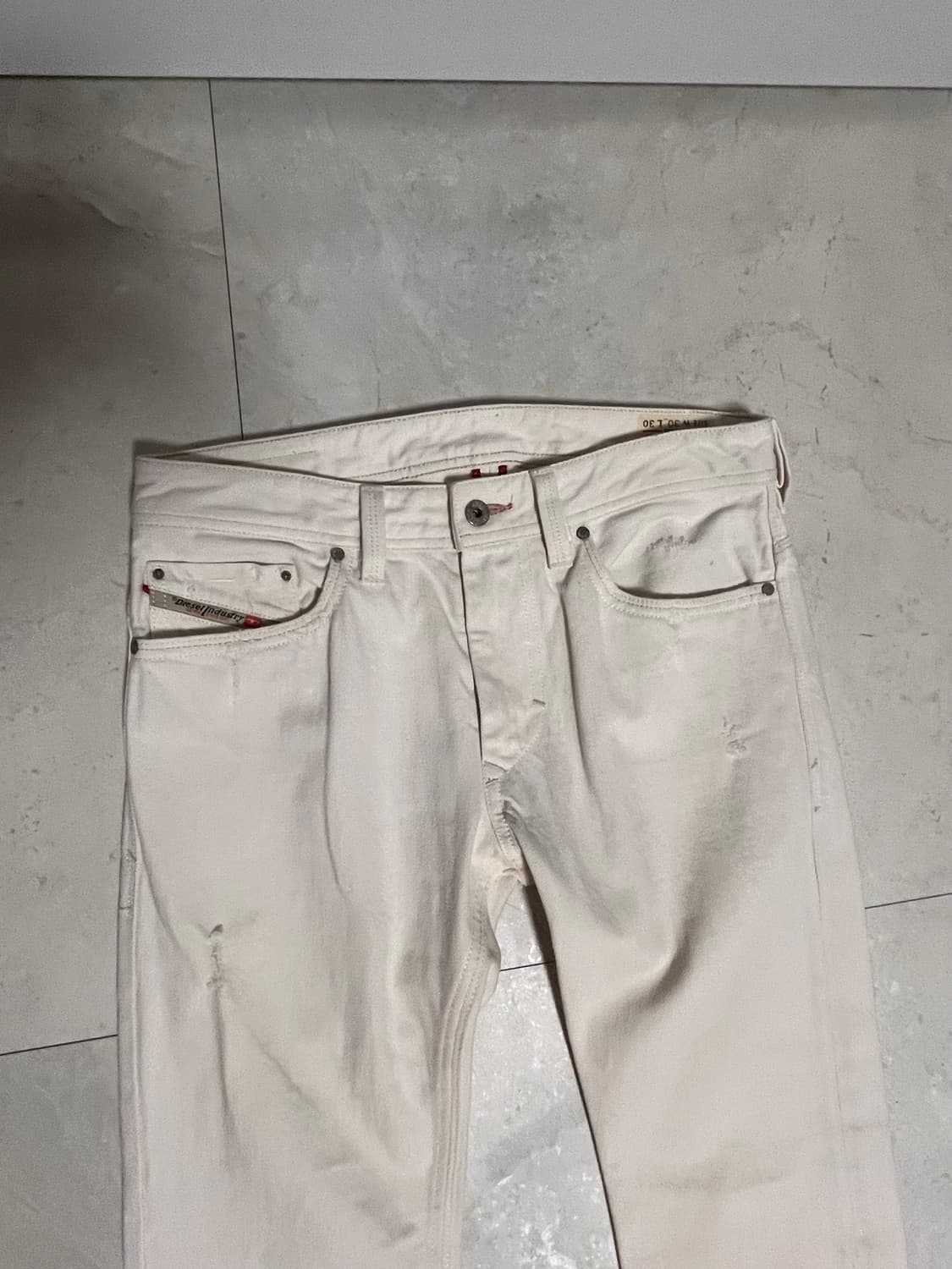 Disel white archive denim jean 상품이미지3