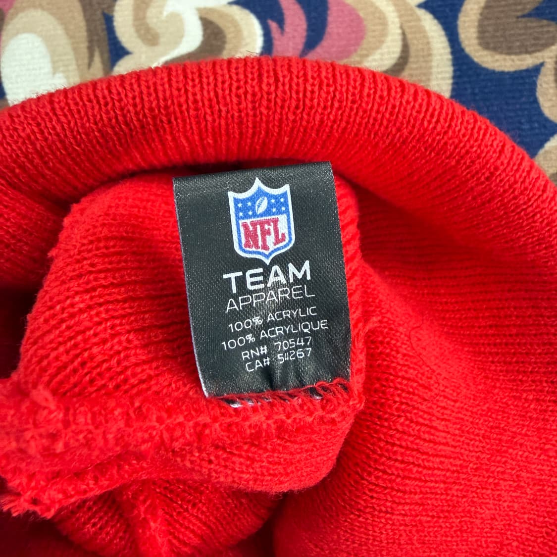 47Brand NFL 캔자스시티 치프스 비니(레드) 상품이미지3