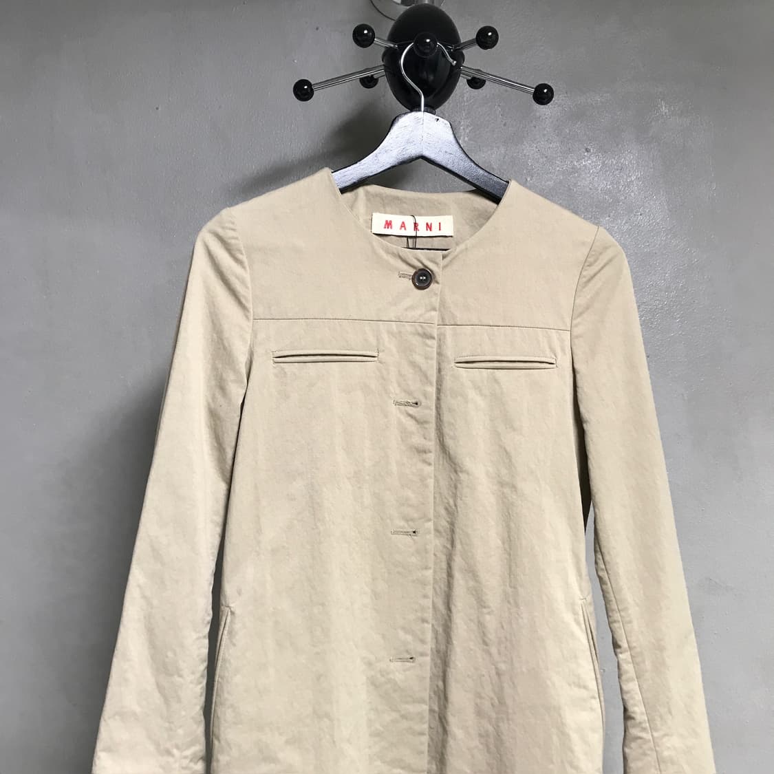 마르니 베이지 코트 38(W) 상품이미지2