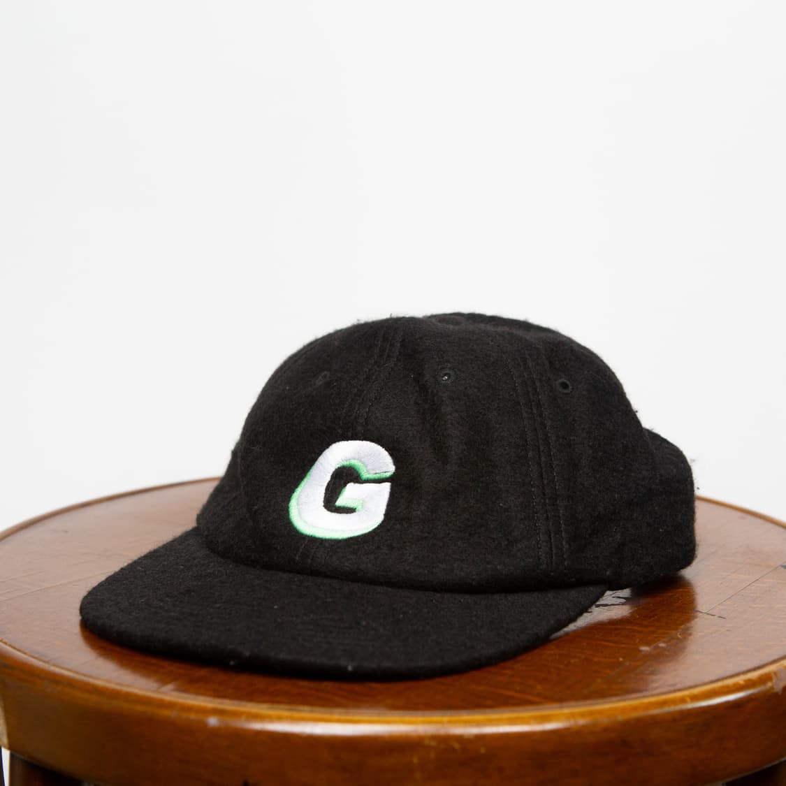 골프왕 울 G 로고 캡 블랙 상품이미지1