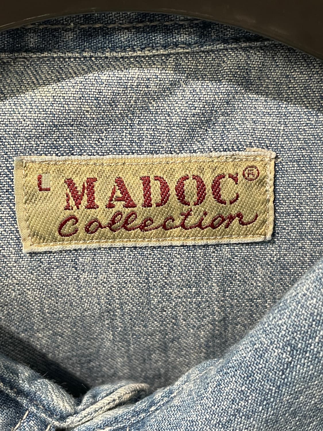 빈티지 데님 웨스턴 셔츠   상품이미지8