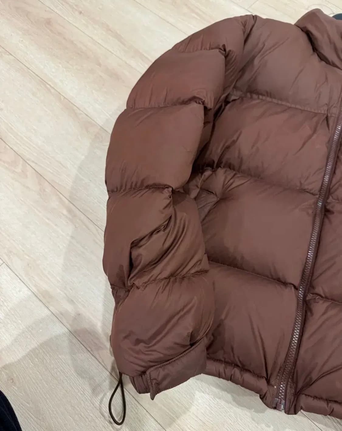 노스페이스 레트로 눕시 700 브라운 다크오크 북미판 S 상품이미지5