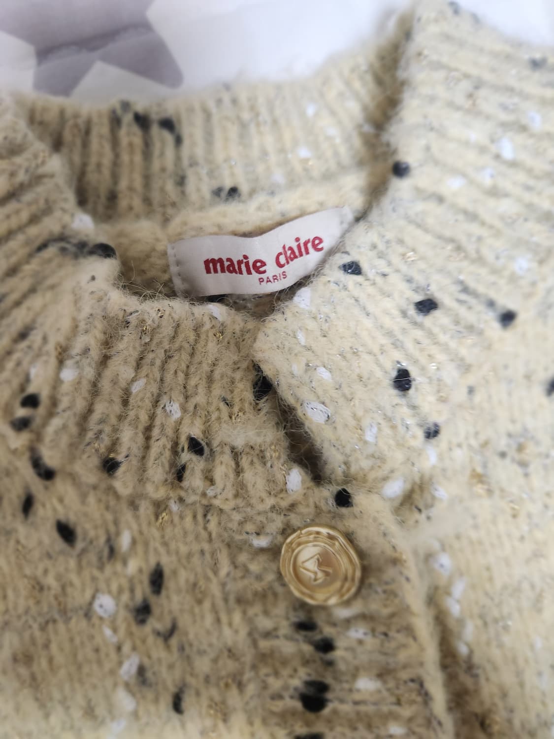 마리끌레르 니트 가디건 상품이미지5