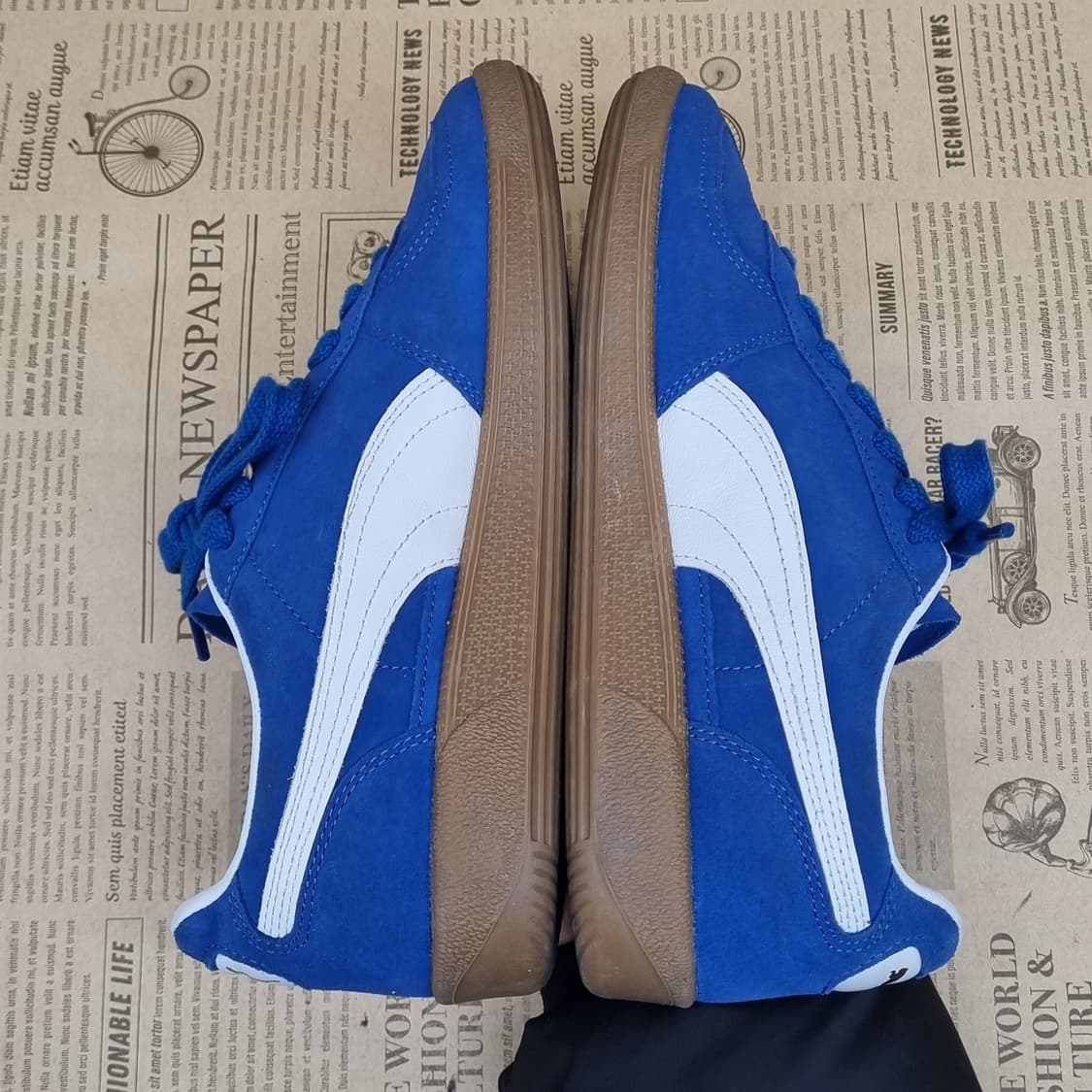 새상품급 푸마 팔레르모 스니커즈250 상품이미지5