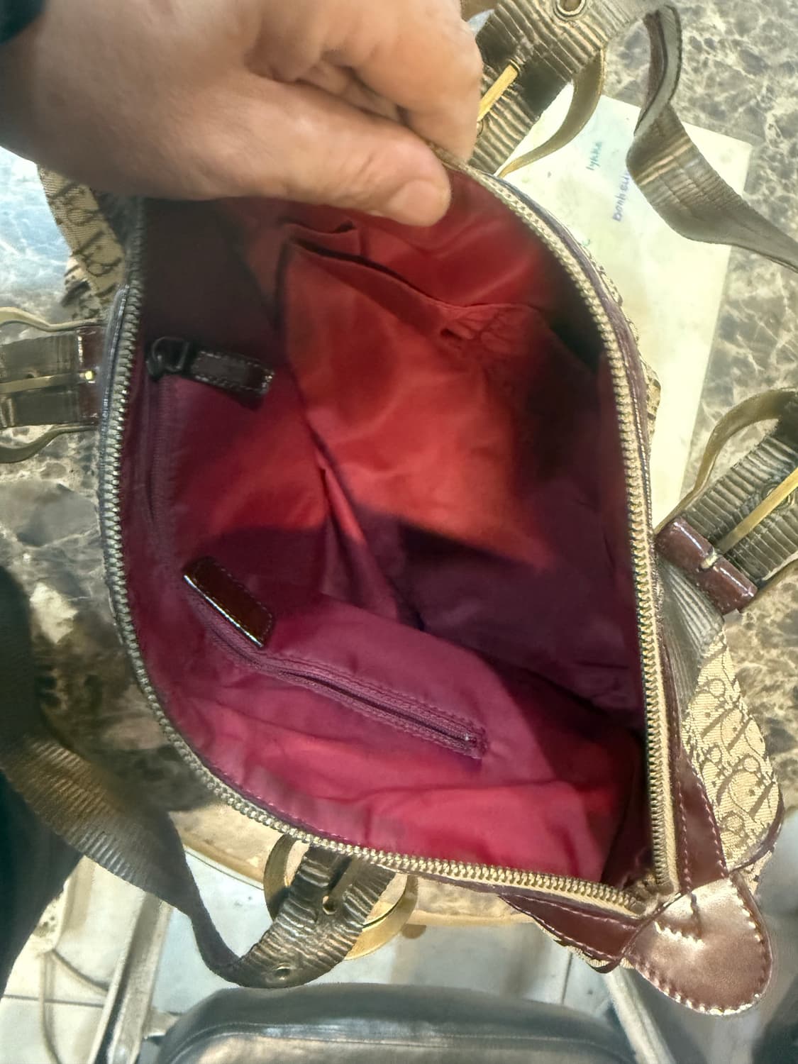 정품 디올 오빌리크 토트백 팝니다 상품이미지7