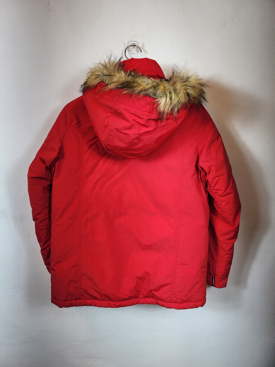 빈폴 아웃도어 빨간색 패딩 90-95 S 상품이미지4