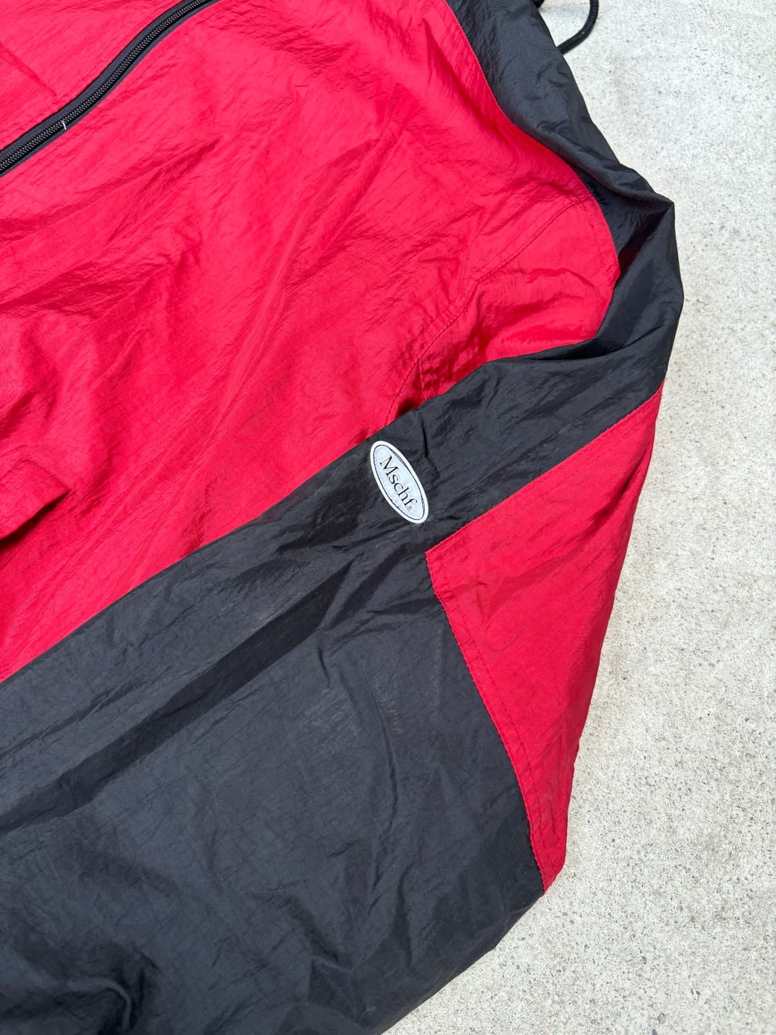 미스치프 배색 바람막이 상품이미지6