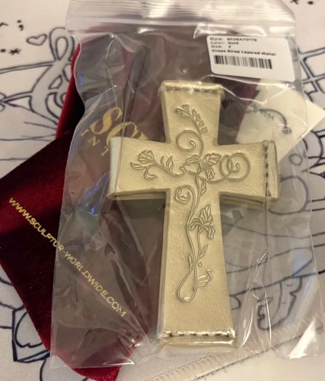 스컬프터 Cross Strap Layered Wallet  카드지갑 상품이미지2