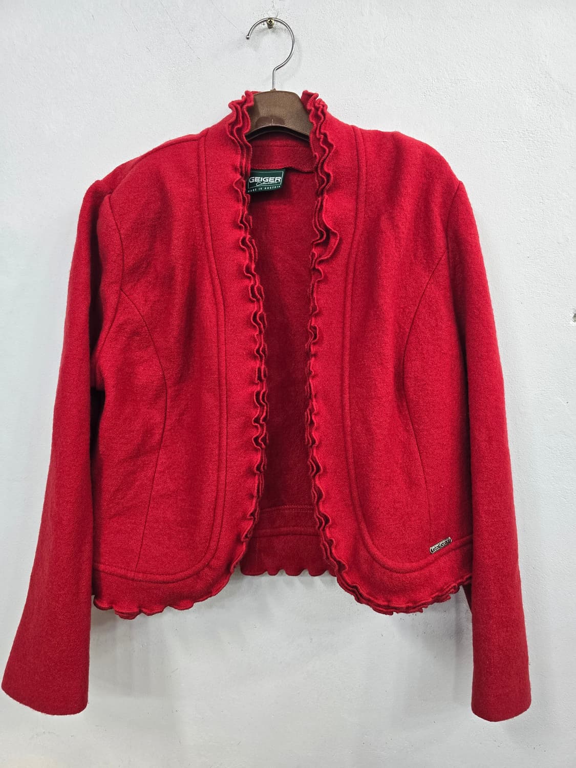 가이거(Geiger) 울 볼레로 자켓 상품이미지1