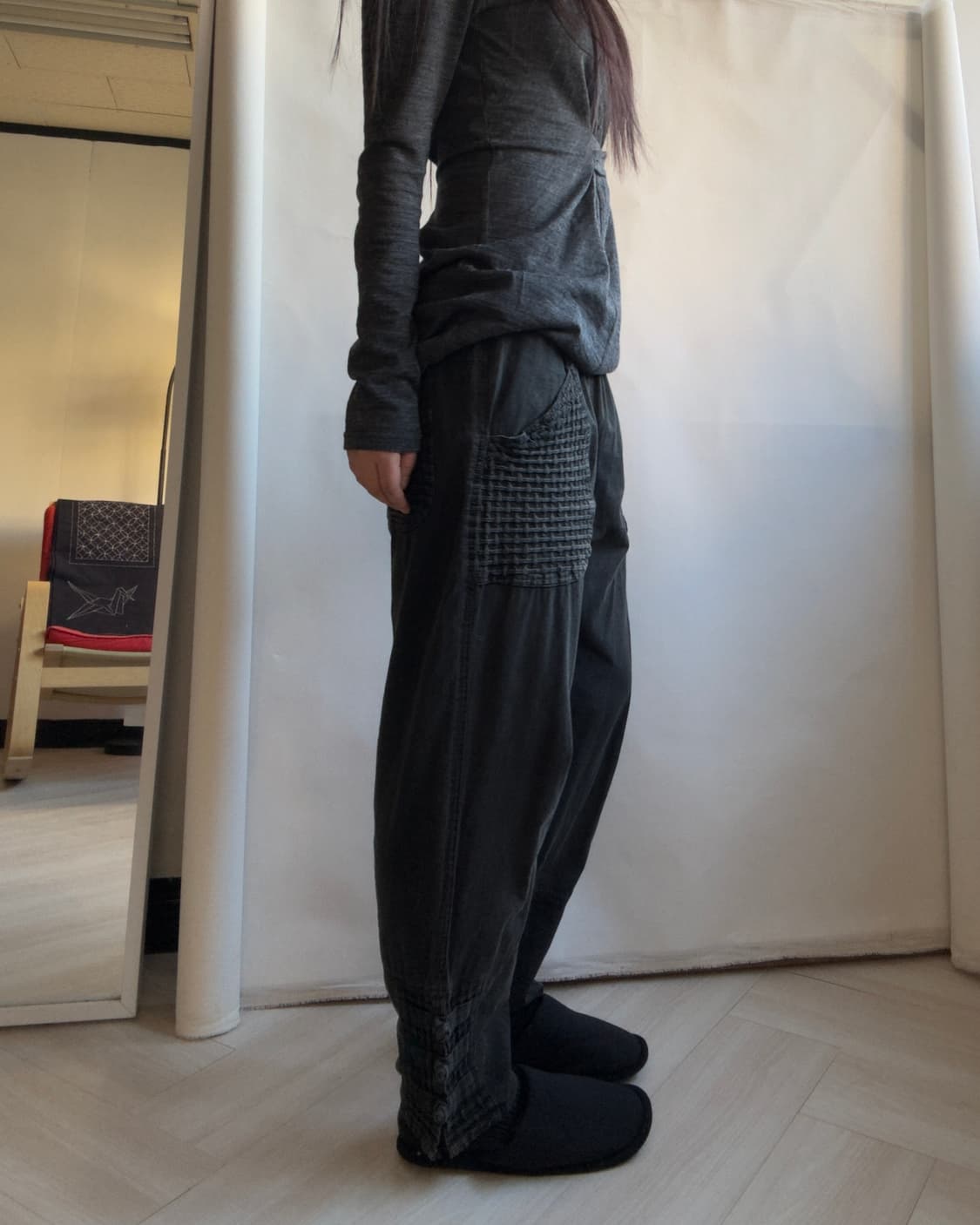 [LASCOLINAS] net pocket pants 상품이미지1