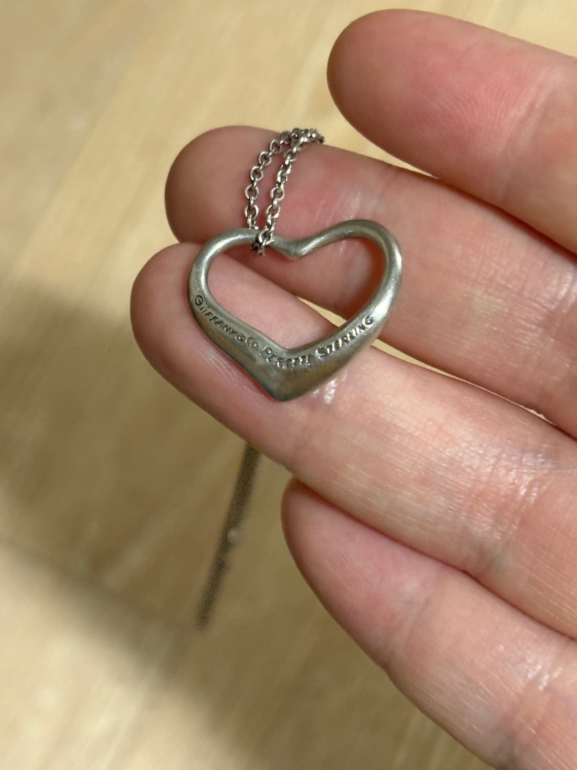 티파니앤코 엘사 페러티 오픈하트 목걸이 상품이미지2