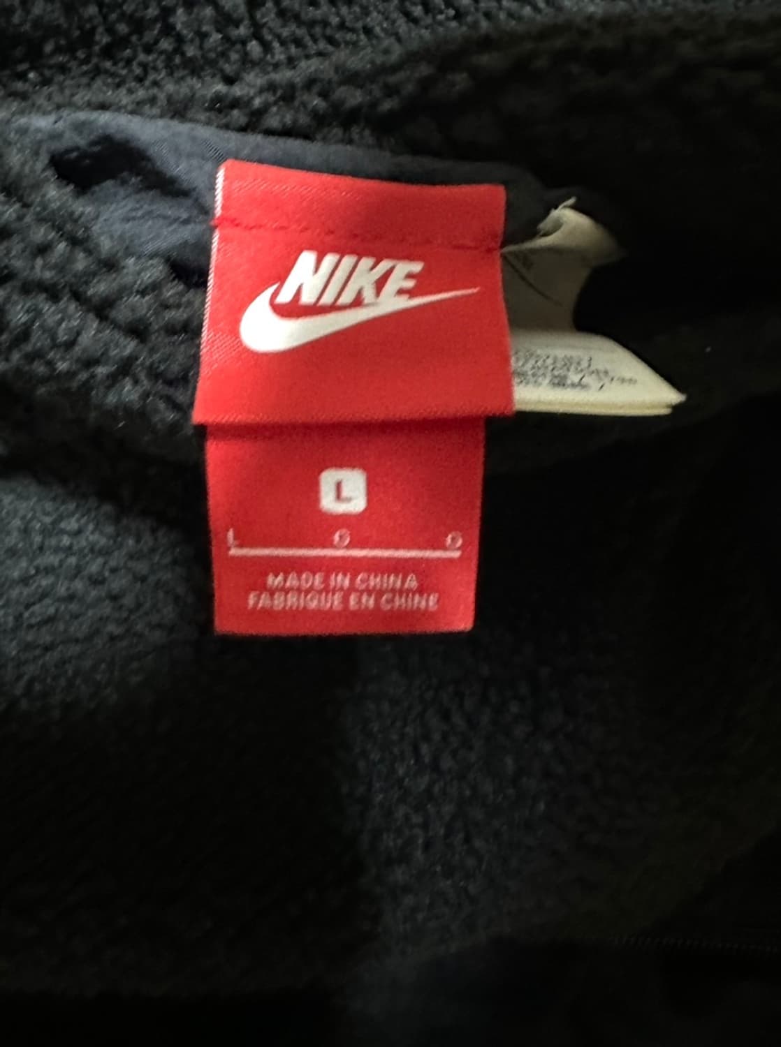 나이키 아트모스한정판 빅스우쉬 플리스 리버시블자켓(블랙/제이드) L 상품이미지3