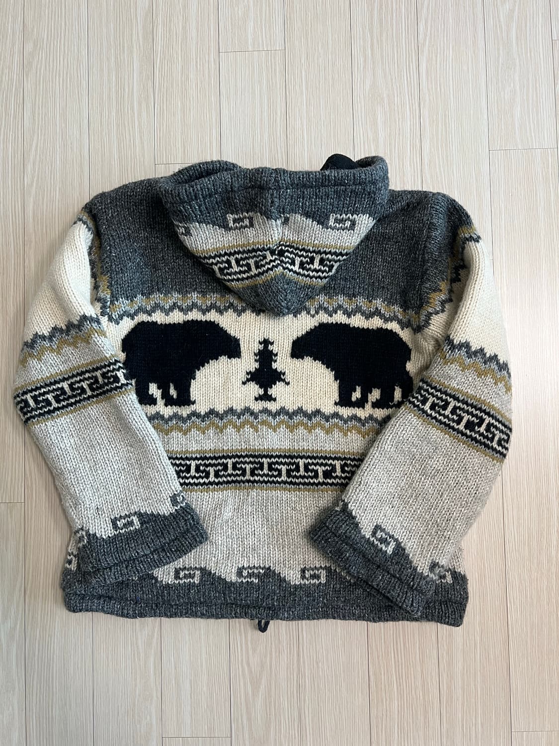 뉴질랜드 울100 헤비울 자켓S 상품이미지3