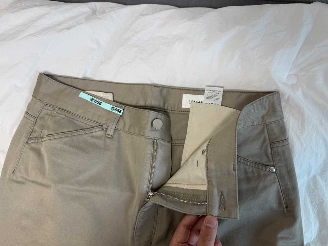 르메르 5포켓 심리스 팬츠 베이지 52 상품이미지4