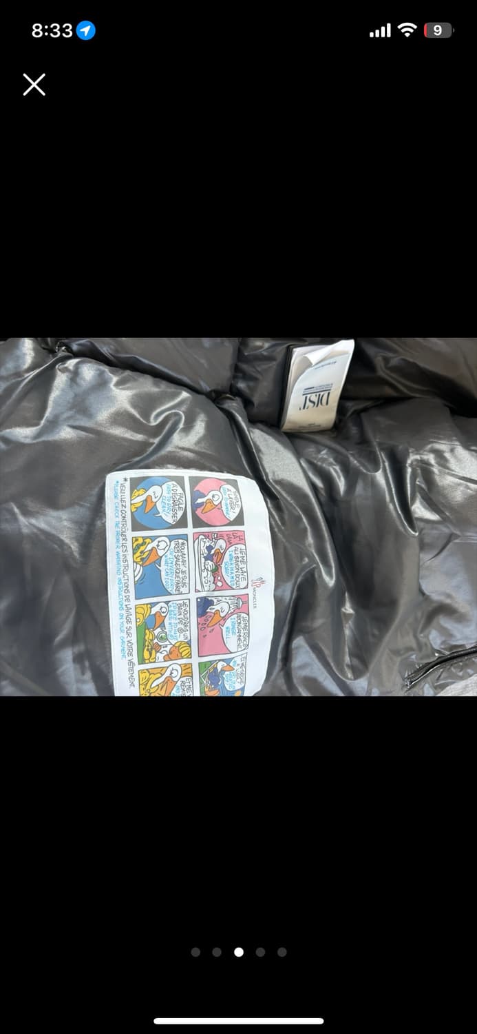 몽클레어 마야 블랙패딩 유광 25fw 상품이미지5