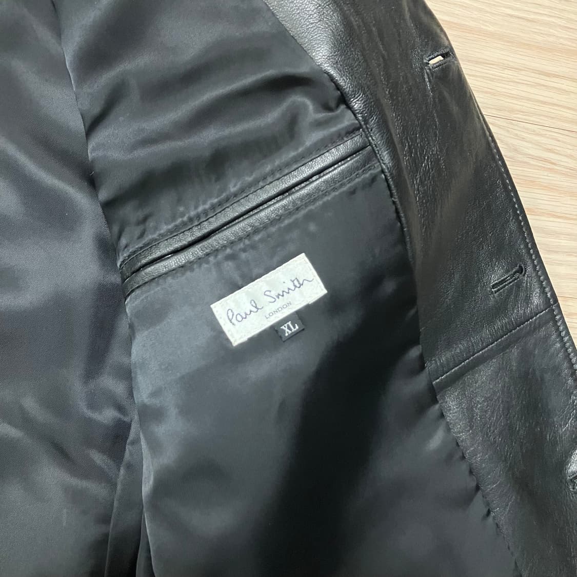 [PaulSmith] 폴스미스 런던 램스킨 양가죽 자켓 블랙 상품이미지6