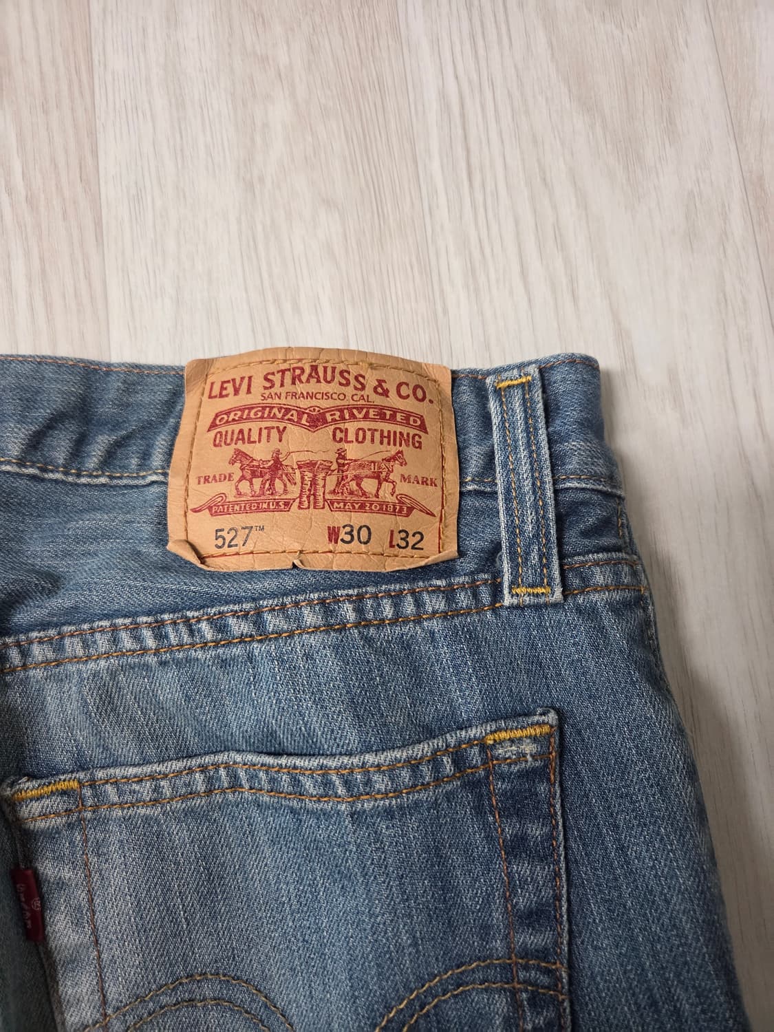 리바이스527 부츠컷 30x32 급처 상품이미지4