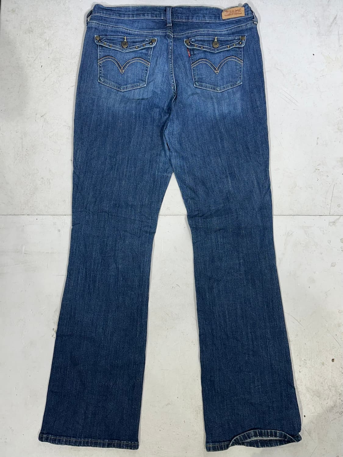 리바이스 515 중청 부츠컷 플레어진 청바지 데님 팬츠  상품이미지5