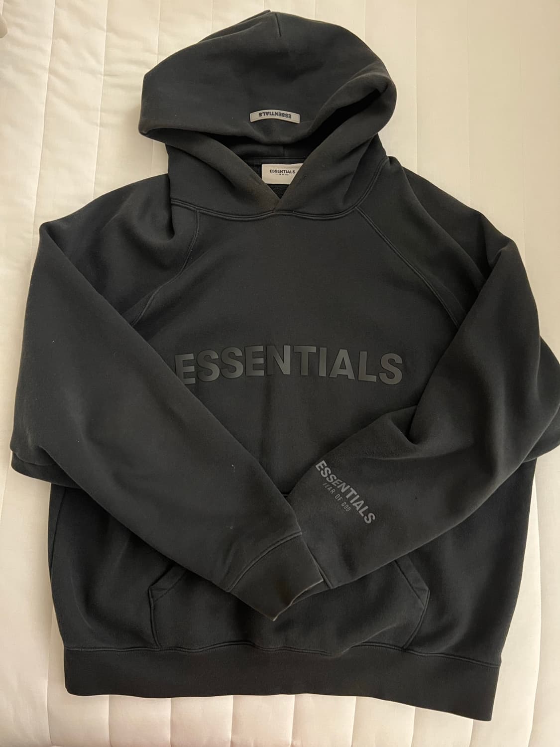 피오갓 에센셜 앞로고 후드티 (M) 상품이미지1