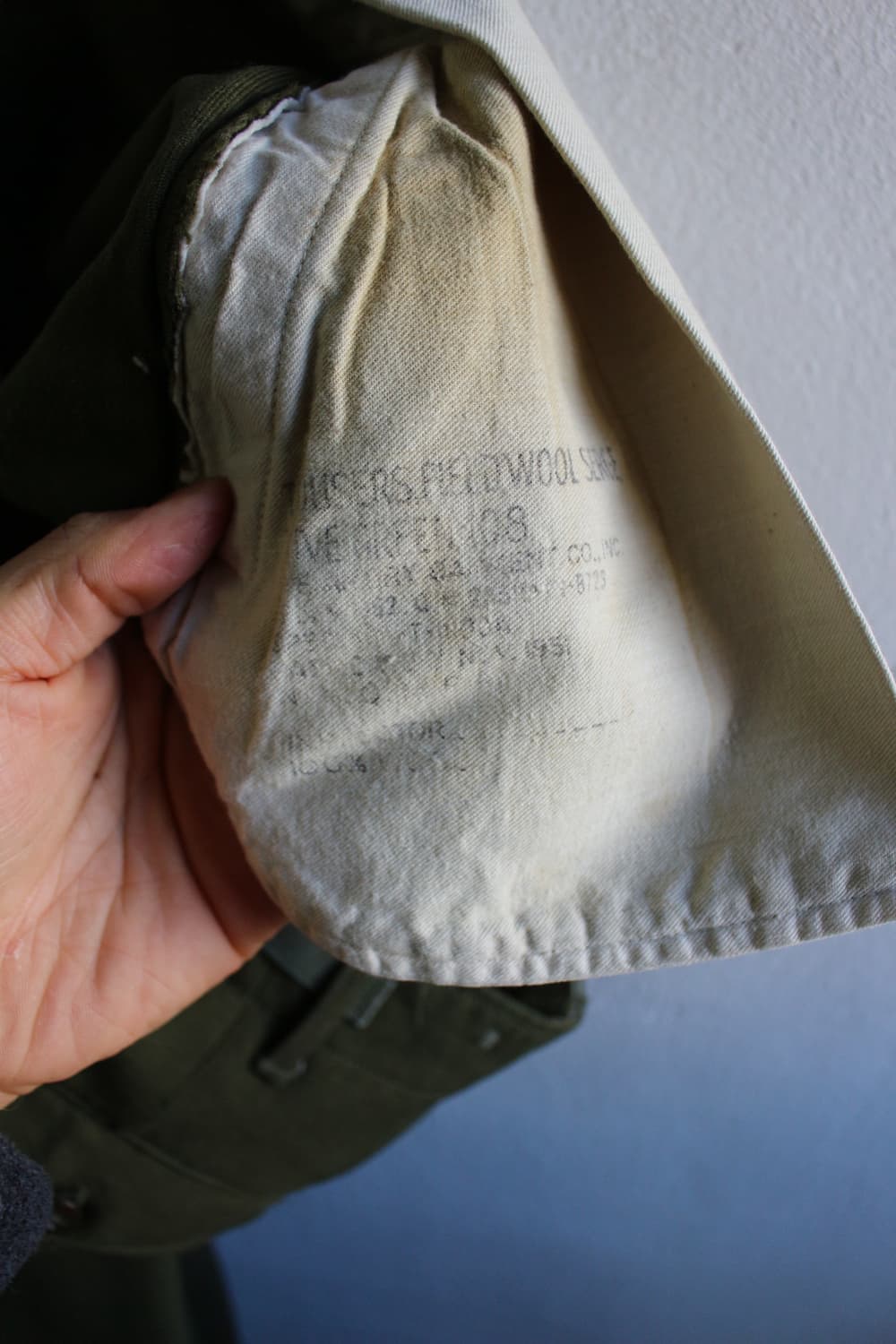 40s m-51 울 팬츠 상품이미지8