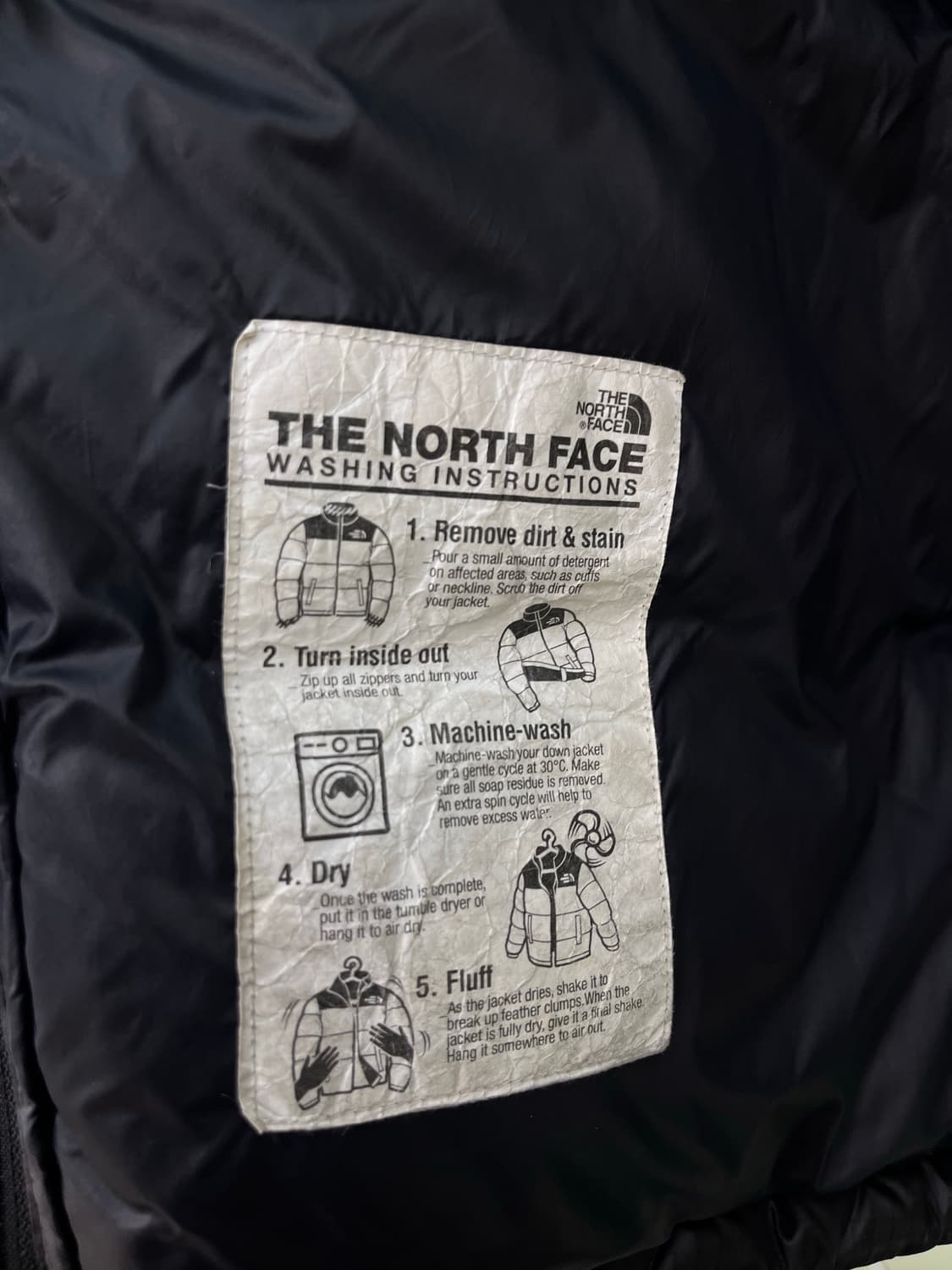 노스페이스 화이트라벨 눕시 유광 블랙 S 상품이미지6