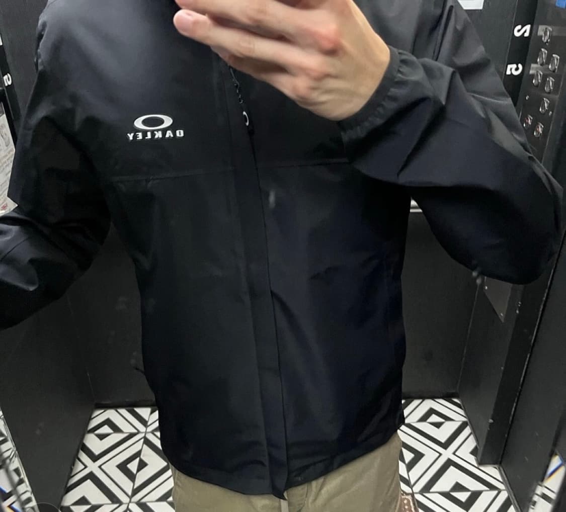 오클리 엘리먼츠 쉘 자켓 2.0 블랙아웃 XXL  상품이미지3