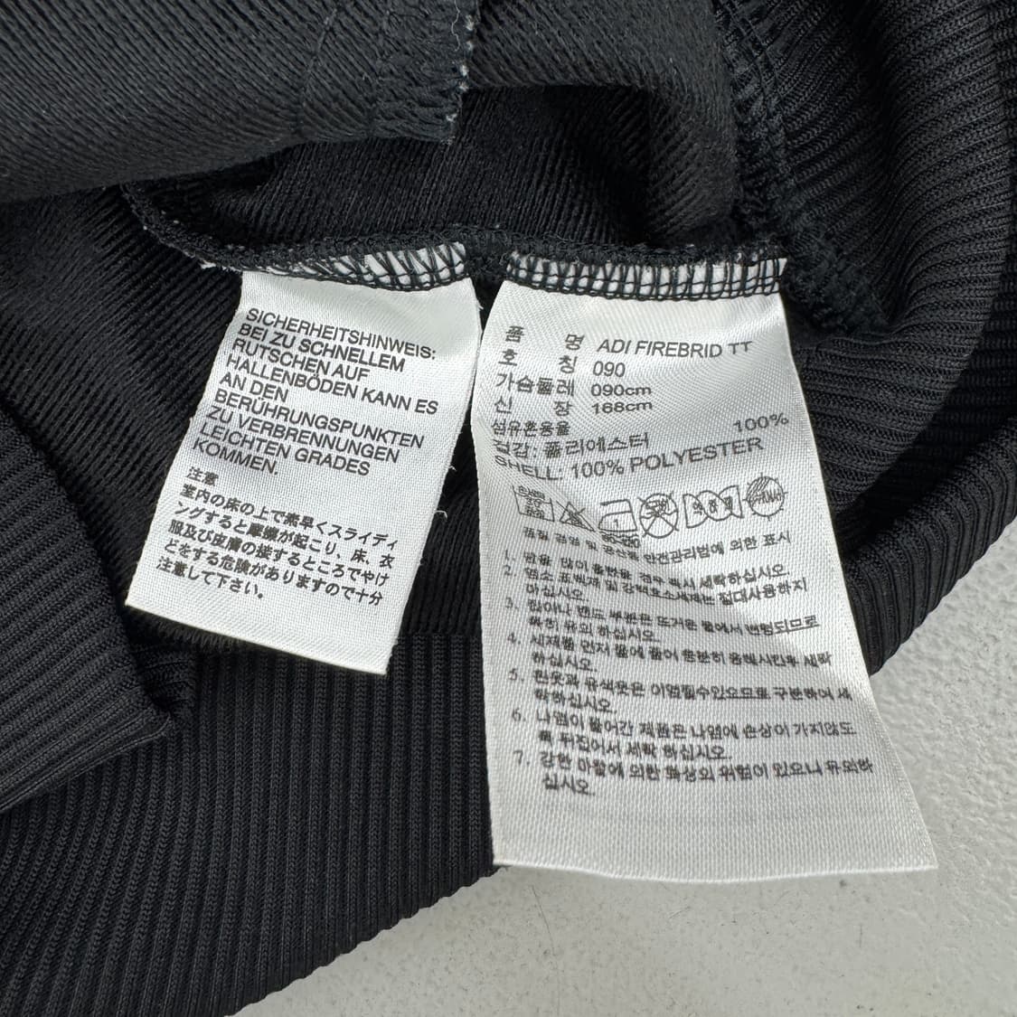 아디다스 파이어버드 트랙탑 져지 블랙 상품이미지5