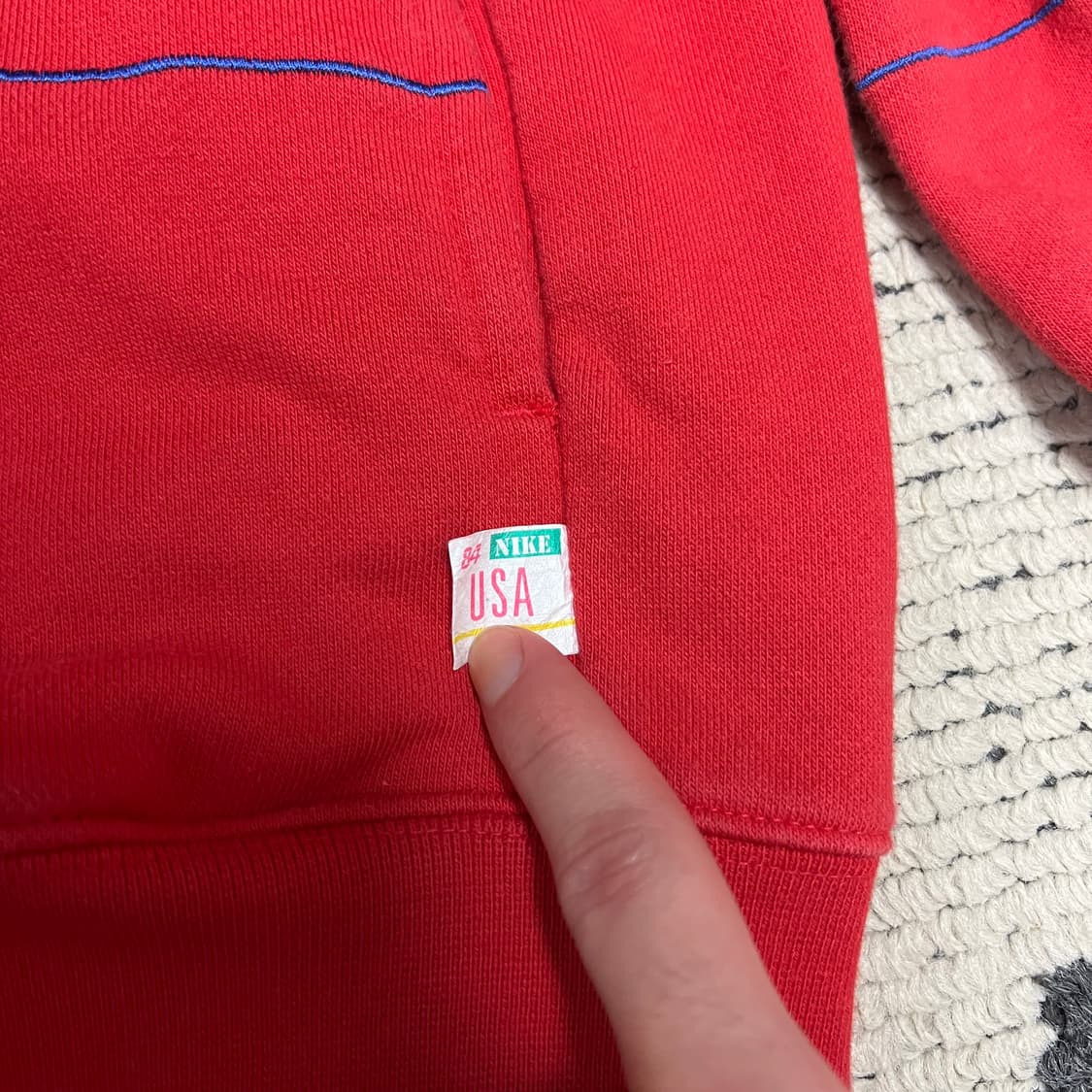 나이키 올림픽 에디션 육상 자수 후드 집업 상품이미지5