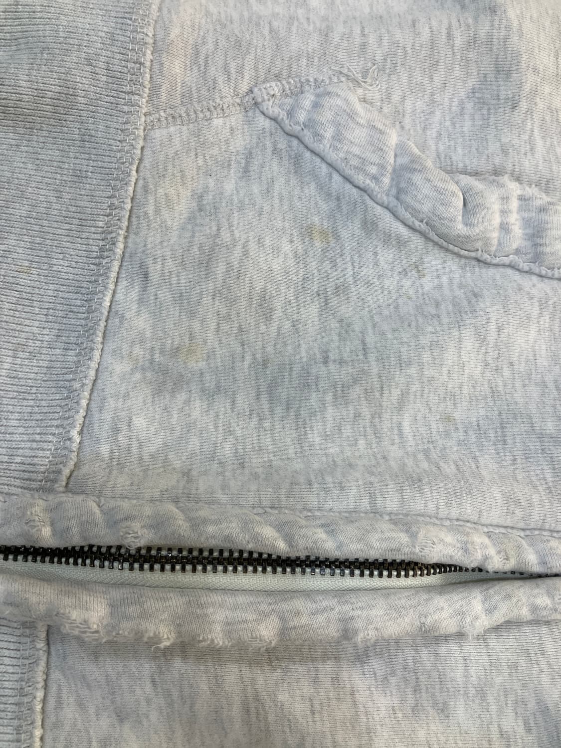 아베크롬비 멜란지 그레이 후드집업 M 상품이미지6