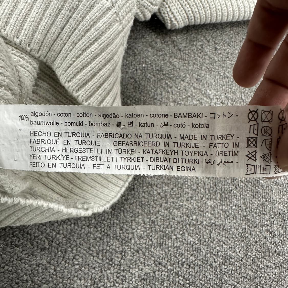 자라 남성 니트 상품이미지5