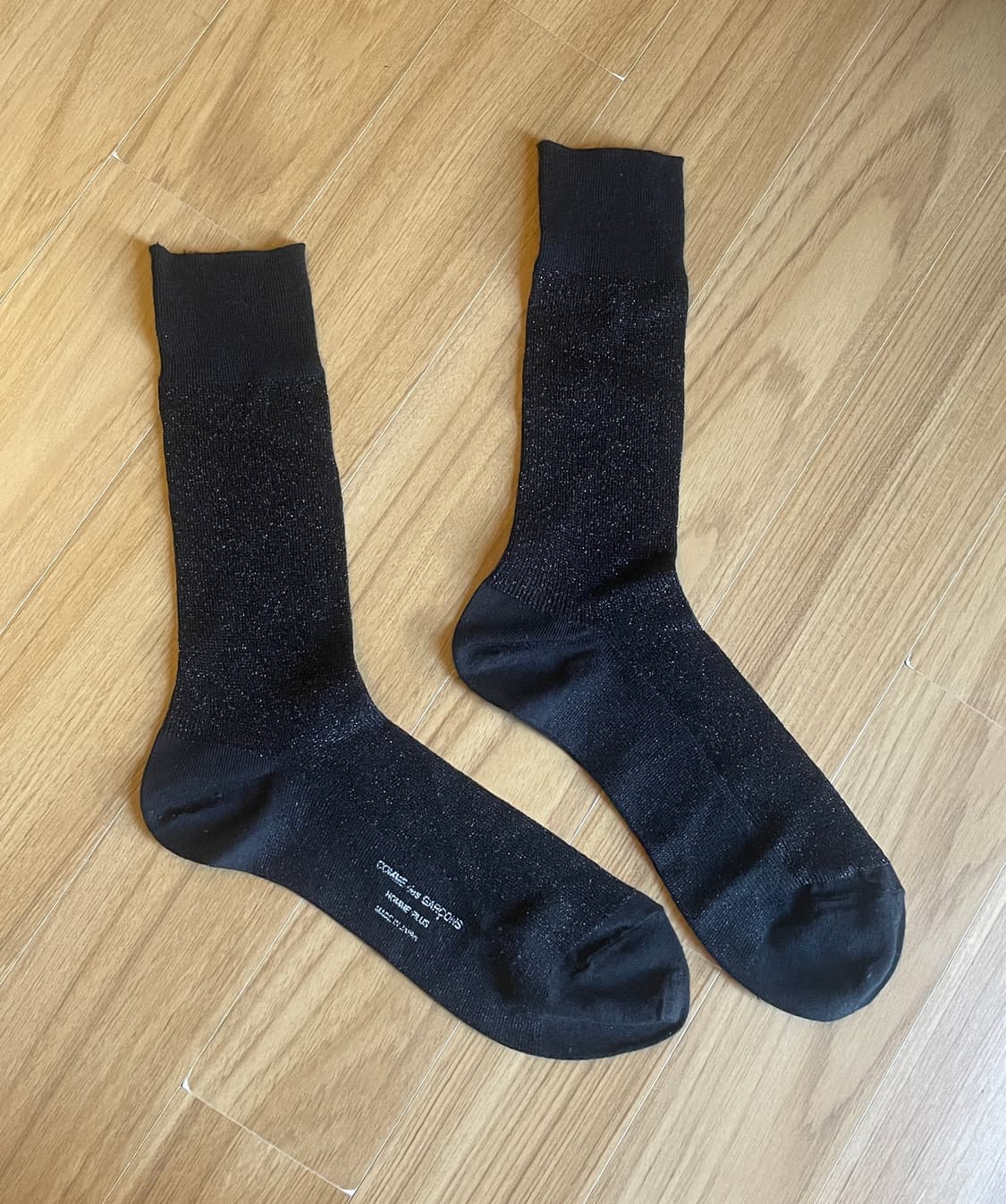 COMME des GARCONS Homme plus_라메 양말 상품이미지1