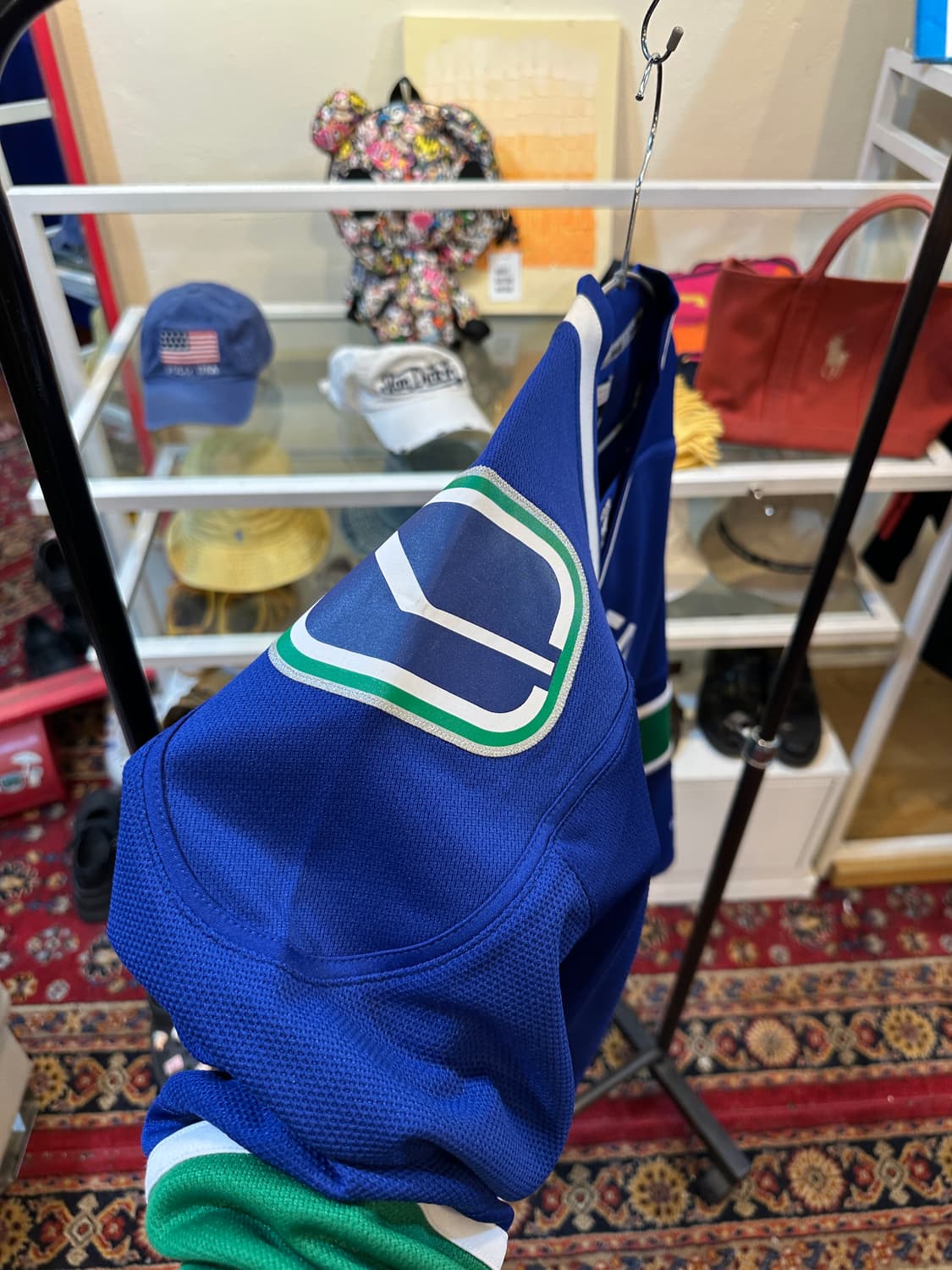 리복 NHL 벤쿠버 캐넉스 아이스하키 홈 저지 L 상품이미지5