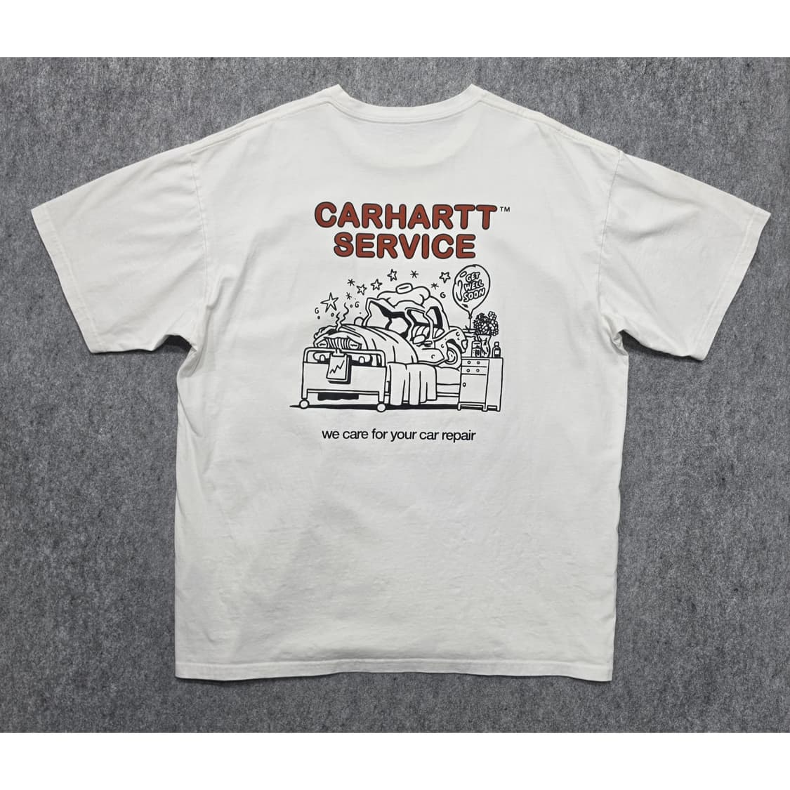 칼하트 WIP 카 리페어 피닉스 그래픽 반팔티 XL 상품이미지1