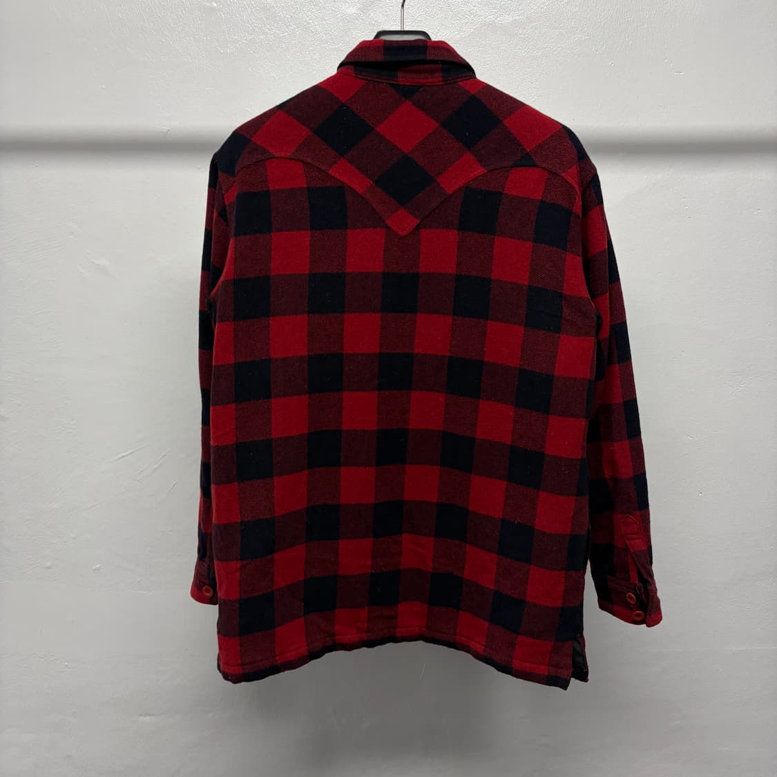 리바이스 체크 누빔 자켓 상품이미지2