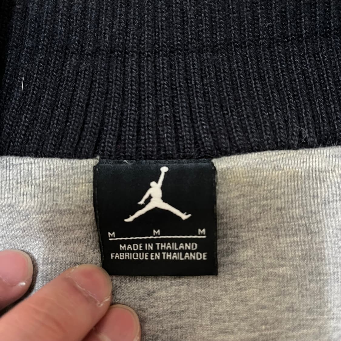 조던 점프맨 자수 로고 코튼 바람막이 집업자켓 M(95) 상품이미지7