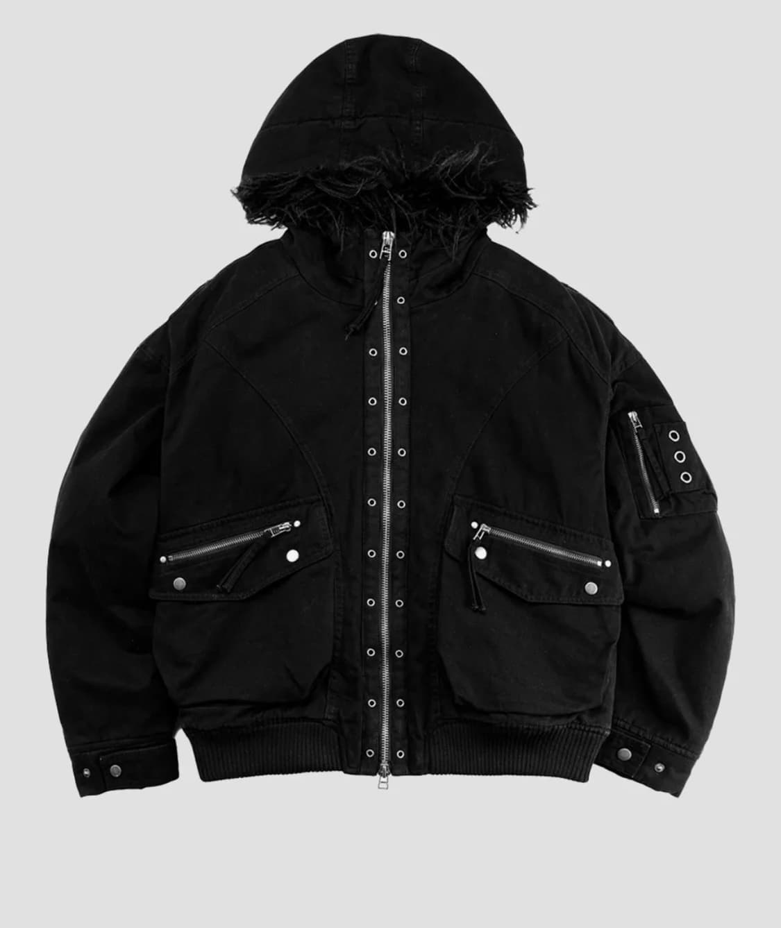 세인트페인 퍼 트리밍 코튼 점퍼 자켓 상품이미지1